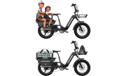 HOVSCO™ HovCart 20“ Step-Thru Electric Fat Tire Cargo Bike