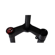 EUNORAU 26'' Front Inverted Air Suspension with 150*15mm Shock for Fat Tire eBike, 140mm Travel