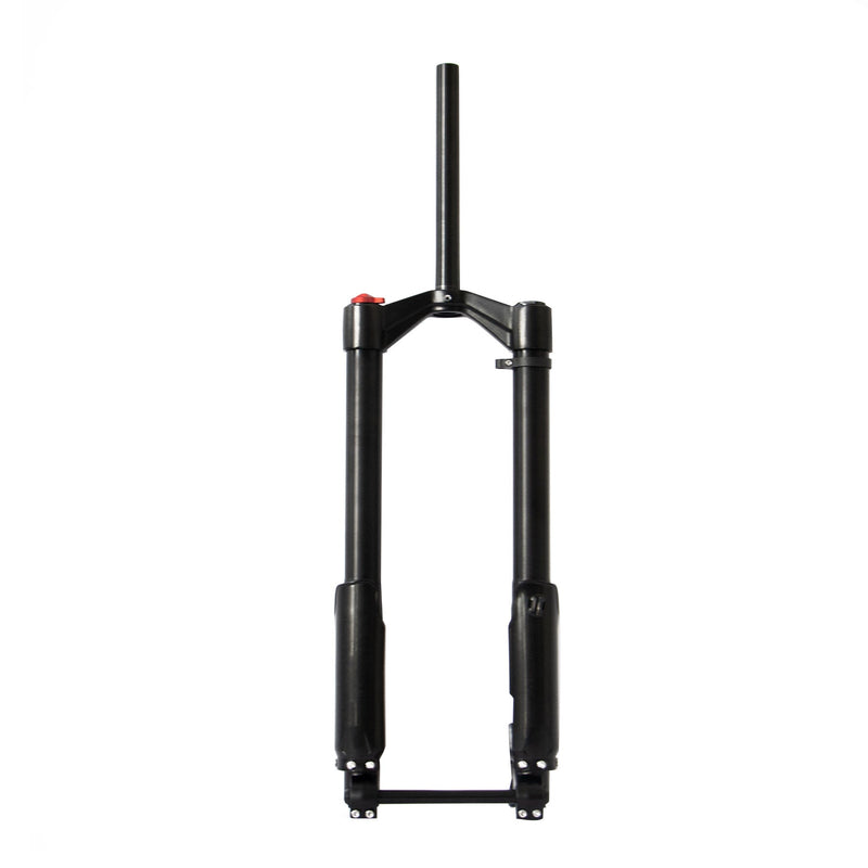 EUNORAU 26'' Front Inverted Air Suspension with 150*15mm Shock for Fat Tire eBike, 140mm Travel