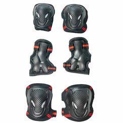 6-Piece Cycling and Scooter Protection Set: Knee and Elbow Pads for Outdoor Sports