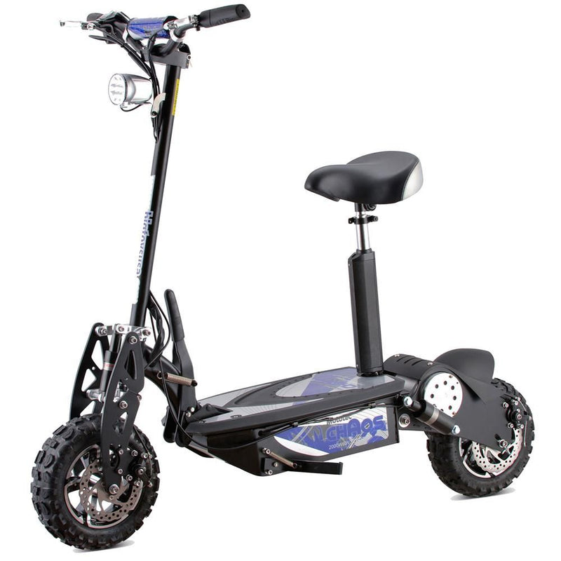 MotoTec Chaos 2000W 60V Lithium Electric Scooter