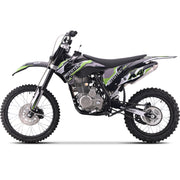MotoTec X4 150cc 4-Stroke Gas Dirt Bike Black