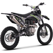 MotoTec X4 150cc 4-Stroke Gas Dirt Bike Black