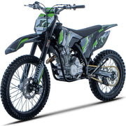 MotoTec X5 250cc 4-Stroke Gas Dirt Bike Black