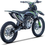 MotoTec X5 250cc 4-Stroke Gas Dirt Bike Black