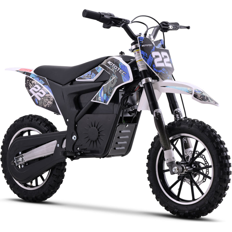 MotoTec 36V 790W Demon Electric Dirt Bike Lithium