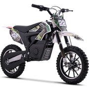 MotoTec 36v 790w Demon Electric Dirt Bike Lithium Green