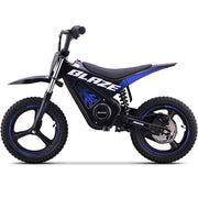 MotoTec 36v 350w Blaze Electric Dirt Bike Blue