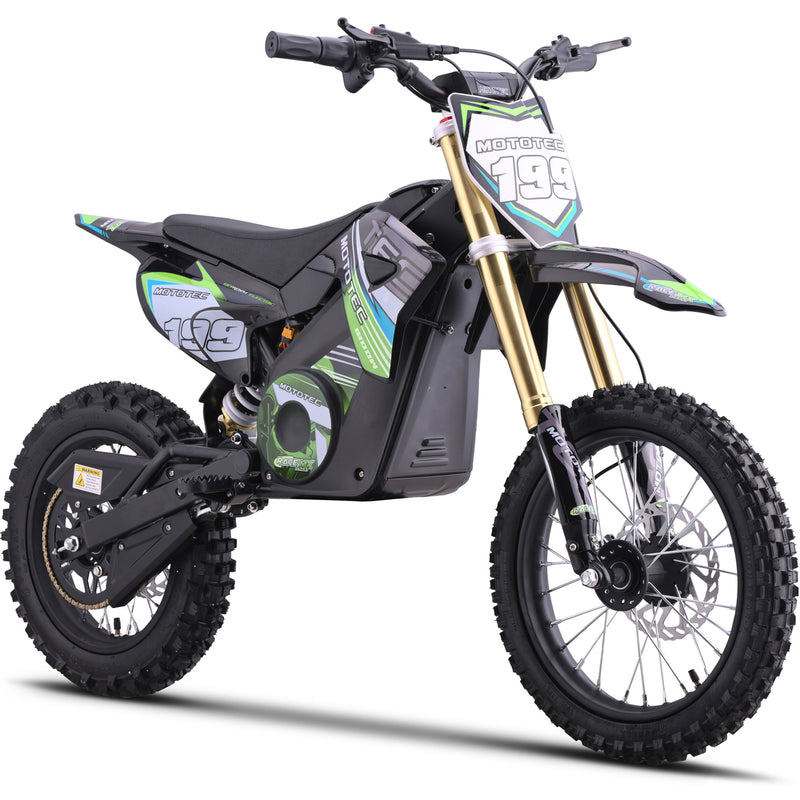 MotoTec 48V Pro Electric Dirt Bike 1800W Lithium
