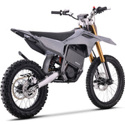 MotoTec 72v 8000w Pro Electric Dirt Bike 19/16 Lithium Grey