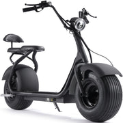 MotoTec Fat Tire 60v 18ah 2000w Lithium Electric Scooter Black