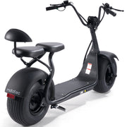 MotoTec Fat Tire 60v 18ah 2000w Lithium Electric Scooter Black