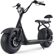 MotoTec Fat Tire 60v 18ah 2000w Lithium Electric Scooter Black