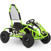 MotoTec Mud Monster 98cc Go Kart Full Suspension Green