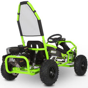 MotoTec Mud Monster 98cc Go Kart Full Suspension Green