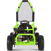 MotoTec Mud Monster 98cc Go Kart Full Suspension Green
