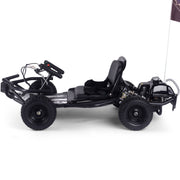 MotoTec Sandman Kids Gas Powered 52cc Go Kart Black
