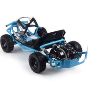 MotoTec Sandman Kids Gas Powered 52cc Go Kart Blue