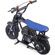 MotoTec Bandit 52cc 2-Stroke Kids Gas Mini Bike Blue
