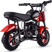 MotoTec Urchin 49cc 2-Stroke Kids Gas Mini Bike Red