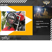 MotoTec Trailcross 200cc 4-Stroke Gas Mini Bike Red