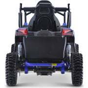 MotoTec Raider Kids UTV 48v 1200w Full Suspension Blue