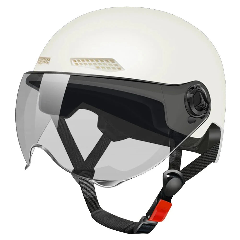 Vanpowers Bike Helmet with Integrated Glasses - Improved Comfort and Safety