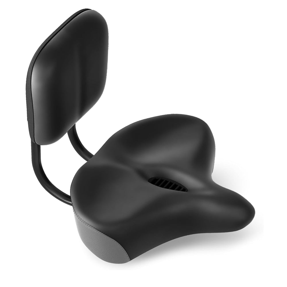 Adjustable Wide Bicycle Saddle for Comfort and Stability