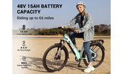 TST® Surfer 27.5" Step-Thru Commuter eBike