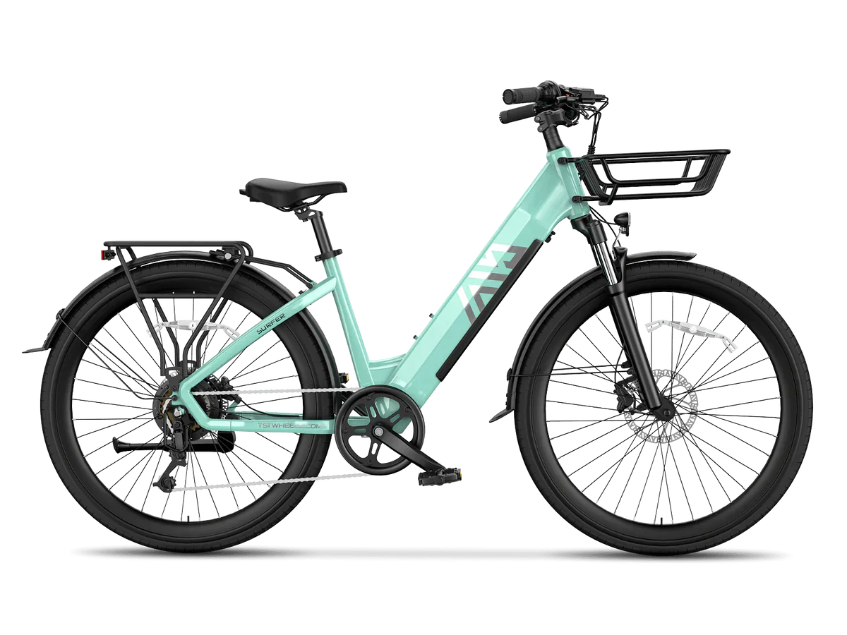 TST® Surfer 27.5" Step-Thru Commuter eBike