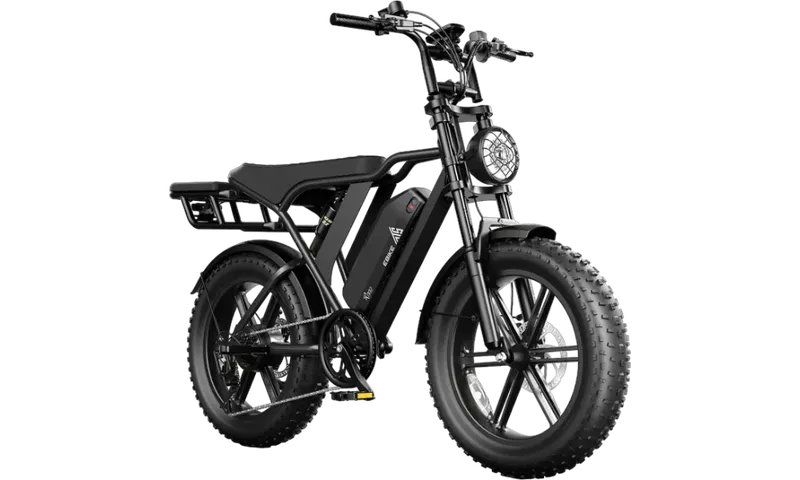 TST® R002 20'' 1500W Full Suspension Moped-style Electric Bike