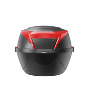 Electric bike saddle with elegant and practical rear trunk