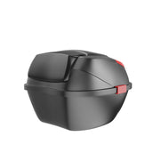 Electric bike saddle with elegant and practical rear trunk