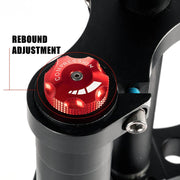 Suspended front fork for electric bicycle Freego