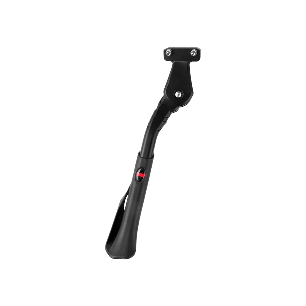 Adjustable Parking Stand for Electric Bicycle with Anti-slip Stabilizer and Footrest Kickstand