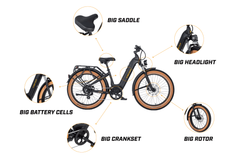 Aima Big Sur 26" Electric Bike – Your Perfect Adventure Companion!