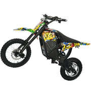 BUFFSEEK R01 electric dirt bike in graffiti