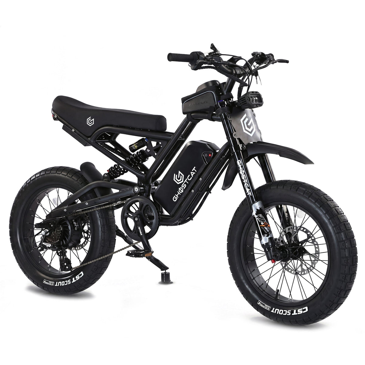 GhostCat F3X Class 2 Street Legal Electric Bike - image 1