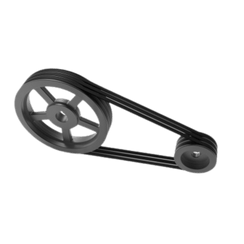 Freego Nova 3 eBike Motor Pulley Set with Large and Small Options, including Belt Pulley