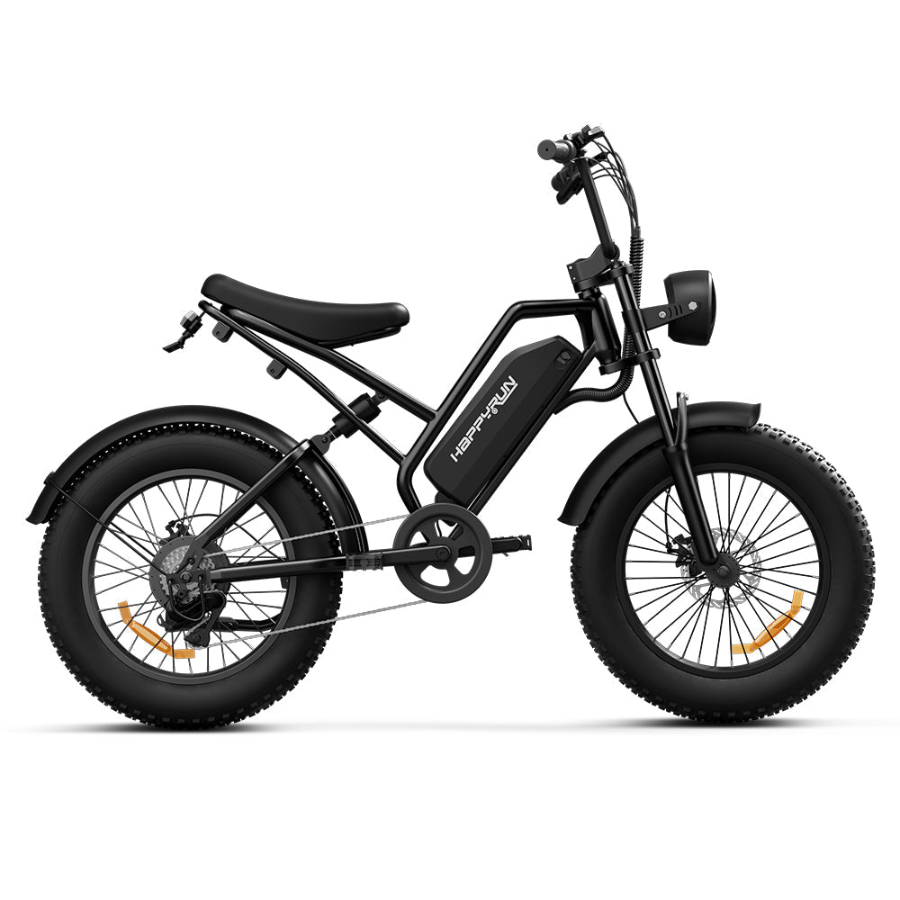 Electric All-Terrain Cargo Motorcycle Black - Urban Electric Bicycles Tank G50 for Sale