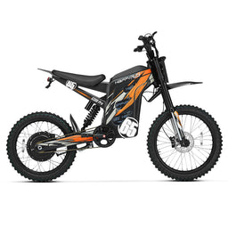 HappyRun G300 Pro 2V/30Ah 6500W Off-Road Electric Dirt Bike - Orange - image 1