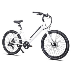 Haven Power Flow Step Thru Eight Speed Disc E-Comfort Bike