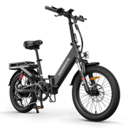 Mooncool POP Folding Electric Bike Cool Black alternate view