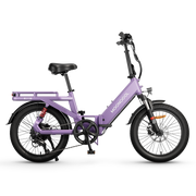 Mooncool POP Folding Electric Bike in Purple